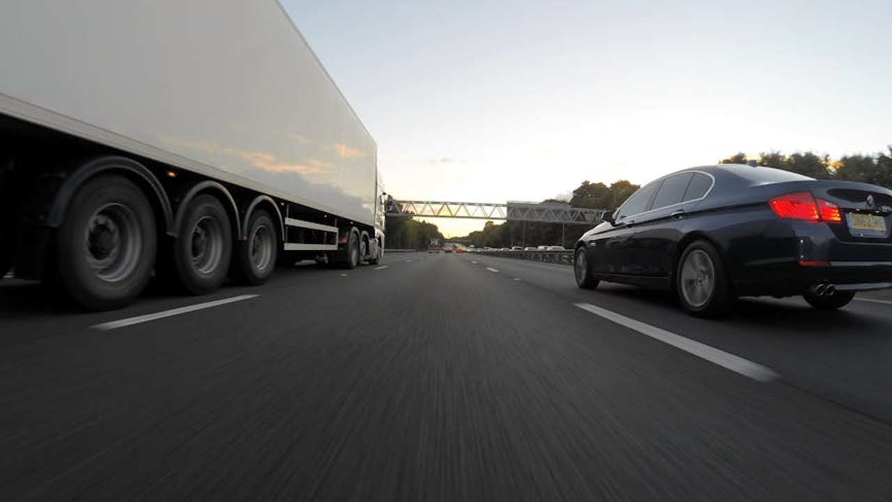 Interstate auto transport carrier shipping cars across state lines